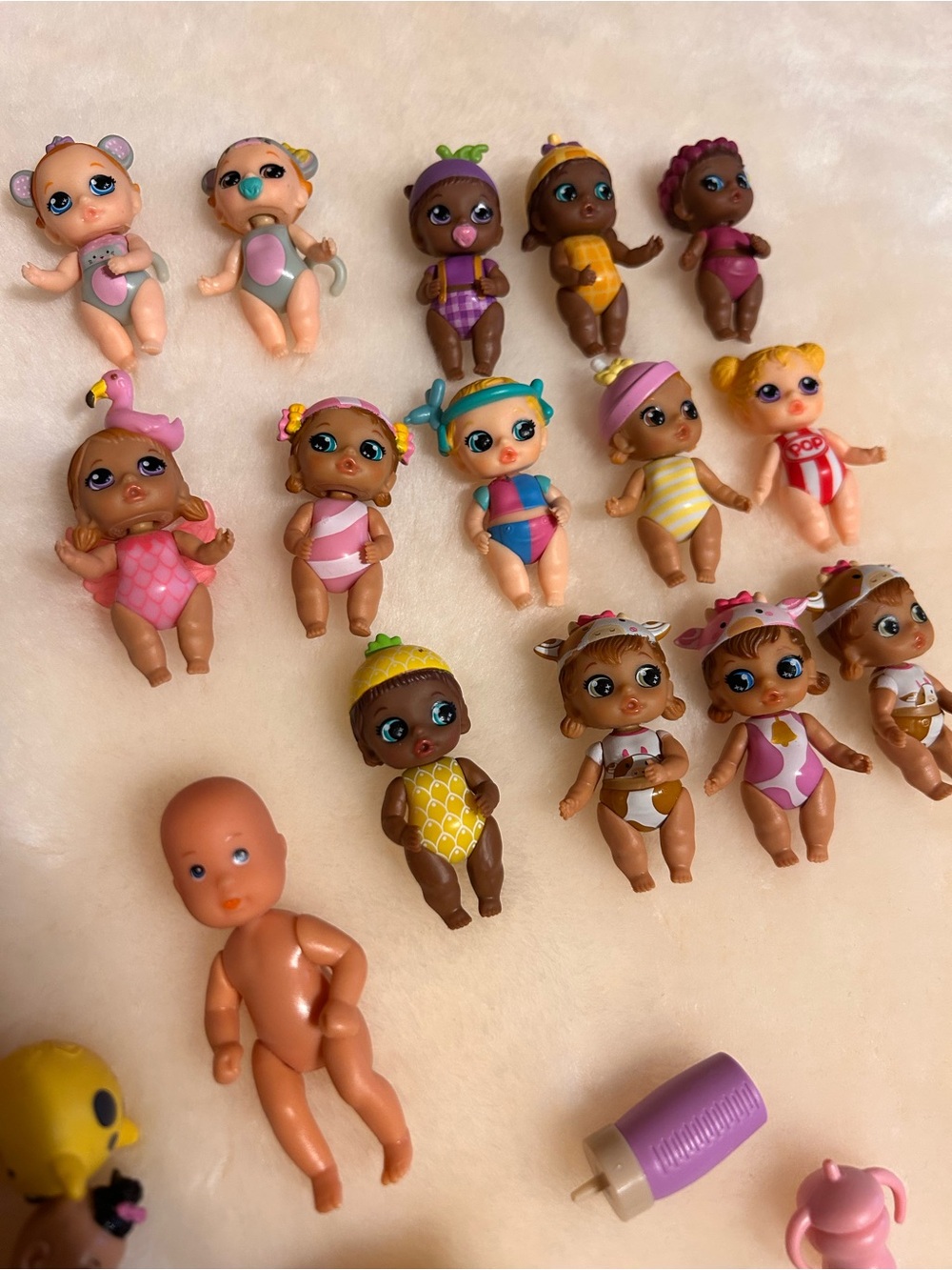 Assorted Mini Baby Dolls Set - Multicolor - Picture 4 of 6